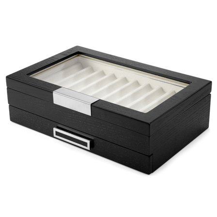 Cofanetto per penne nero - 20 penne per uomini - Regali di compleanno