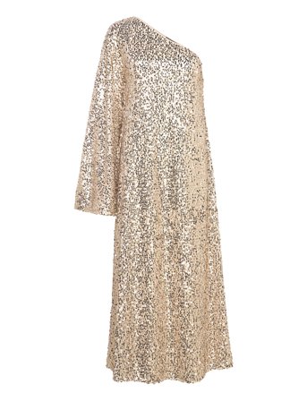 ROTATE Birger Christensen | Net Sequins Maxi Dress | 38