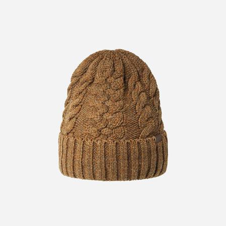 Kangol, Cable K3376Ht TAN Heather Bruin, Dames, Maat:ONE Size