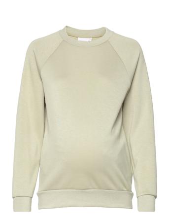 Mlfiona Lia Sweat Top 2F A. Green Mamalicious