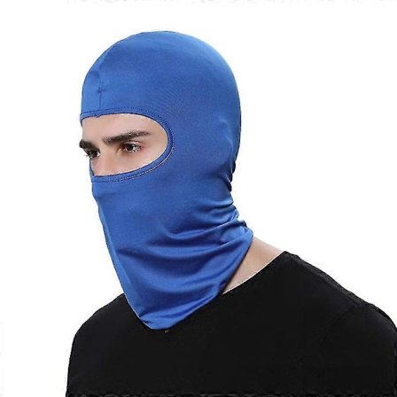 Skimaske Heldekkende Ansikt UV-Beskyttelse Balaclava Vinter Hals Gaiter Menn Utendørs Sport Sykling Vindtett Hette -Sy