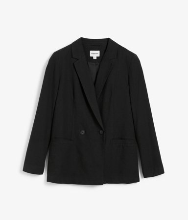Kappahl | Blazer i linblanding | Svart