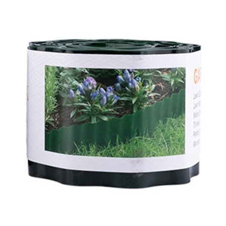 Grön Plast Trädgård Gräsmatta Kant Dekorativa Trädgårdslandskapsgränser för Gräsmatta