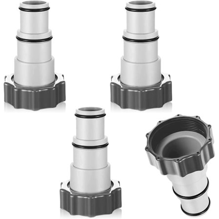 Slangadapter för pool, pooladapter 32 till 38, poolkopplingar, pooladapter B, slangadapter för pool 38 mm, slangadaptersats för pool, slangadapter för