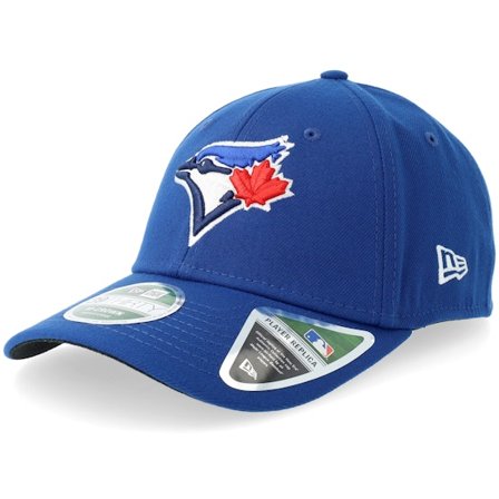 New Era - MLB Blå flexfit Keps - Toronto Blue Jays MLB Player Replica M-crown 39THIRTY Royal Flexfit @ Hatstore