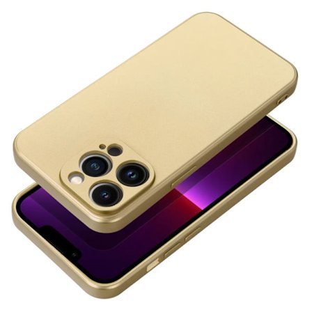 iPhone 17 Mobilskal Metallic - Guld