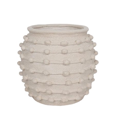 Istutuslaatikko 37x37x37cm MgO Beige – Säänkestävä