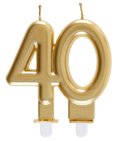 Kagelys 40 år guld