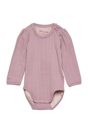 Akeleje Body Gots, B Bodies Long-sleeved Lilla Mini A Ture