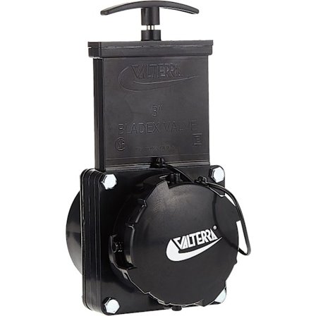 Valterra T50 3" Hub x 3" Fack med cap , svart