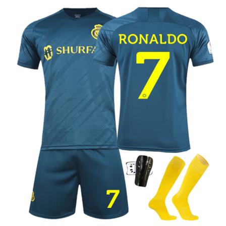 22 23 Al-Nassr FC Bortefotballdrakt Barnefotballdrakt nummer 7 C.Ronaldo 16