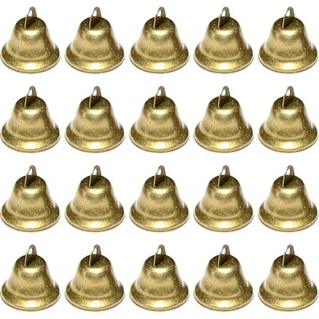 Pienet kellot, 20 kpl Vintage-pieniä kelloja häihin, festivaaleihin D