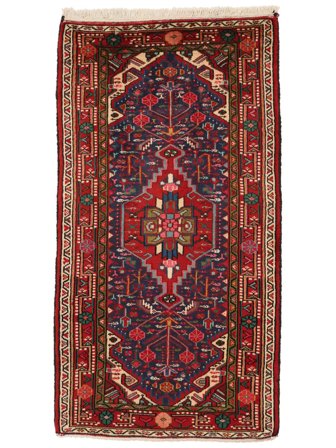 Medaille Klein Hamadan Vloerkleed 74X137 Wol