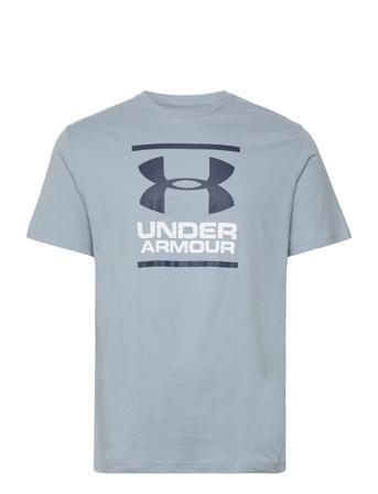 Ua Gl Foundation Ss T-shirts Short-sleeved Blå Under Armour*Betinget Tilbud