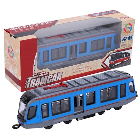 90 st Legerings Bil Leksak med Ljud Ljus Blå Barn Simuleringsmodell