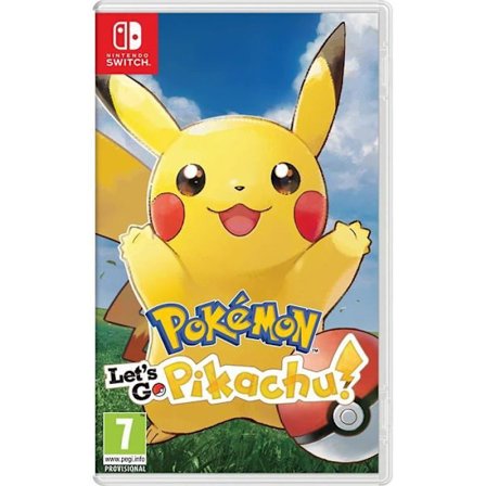 Videospel - Pokémon - Let's Go, Pikachu! - Nintendo Switch - 2 spelare - Arcade - 7+