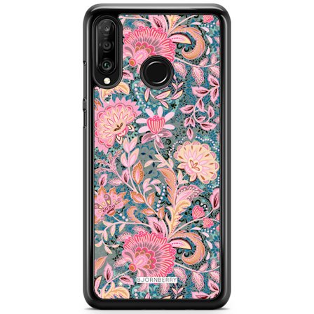 Bjornberry Hårdskal Huawei P30 Lite - Fantasy Flowers