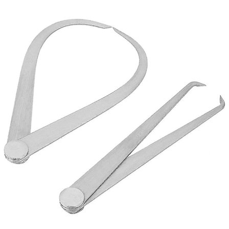 Indvendige og Udvendige Skydelære, Måle Metalbearbejdningsmåler 150mm 6 Tommer Rustfrit Stål Leddede Skydelære Måleværktøj