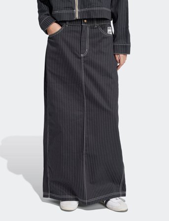 adidas Originals Aop Maxi Skirt - Black - 30"