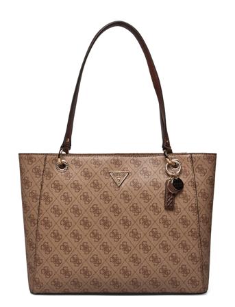 Noelle Noel Tote Shopper Veske Brun GUESS*Betinget Tilbud