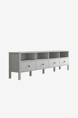 Hanah Home - Tv Stativ Harvey - Hvit - TV-benker & mediebenker - Fra Homeroom