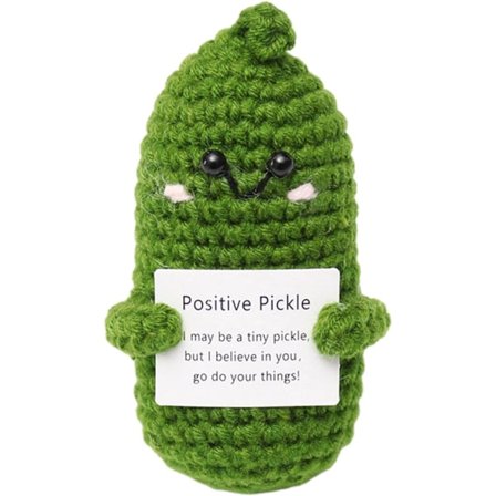 Emotionel Støtte Agurk, Jeg Elsker Dig, Gaver til Hende og Hende, Skøre Lykkeamuletter, Søde Romantiske Sjove Gaver til Kvinder