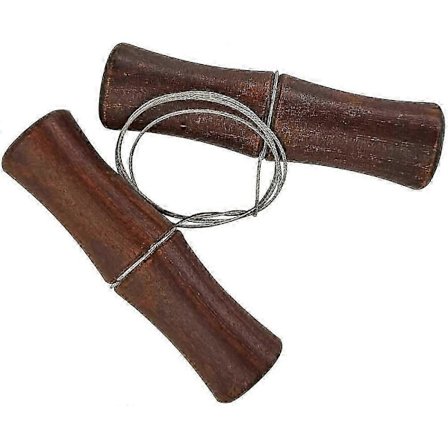 Skärtråd för lera, trådskärare med trähandtag, rostfritt stål, tvinnad tråd, skärverktyg för ost, plasticine, deg, lera, fin keramisk Ar