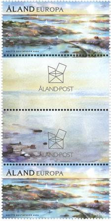 Åland - SEPAC 2024 Hovedturistattraktion - Gutterpair postfrisk