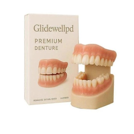 Glidewellpd - Premium Silikonprotes, Smileasego Premium Proteser Hela Munnen
