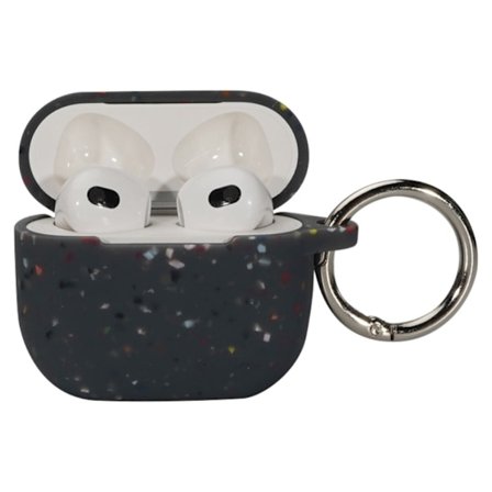 AirPods 3 skyddsfodral med spänne - Svart