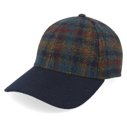 Stetson - Black adjustable Czapka Z Daszkiem - Baseball Cap Wool Olive/Navy Adjustable @ Hatstore