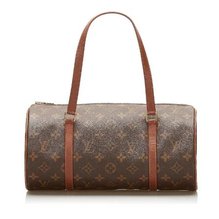 Louis Vuitton Vintage, Pre-owned Handbag Bruin, Dames, Maat:ONE Size,Canvas