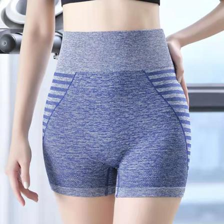 1piece Of Sports Shorts Korta Byxor Med Hög Midja För Kvinnor Träning H