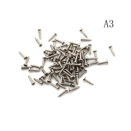 100st M2 Skruv Gänga Diameter Runt Huvud Cross Screws Self Ta