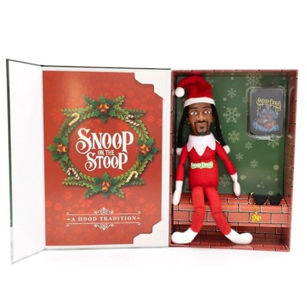 Snoop On The Stoop - Snoop Dogg Dukke Jul Plys Figur Legetøj Ornament Gave