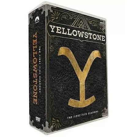 Yellowstone: Koko sarja kaudet 1-5 (DVD englanninkielinen versio, 2023, 23-levyn paketti)