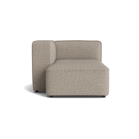 Modus chaiselong modul, venstrevendt - Crush Grå/Beige - 98x130x67 - Sofa, chaiselong - Komfortabelt modul med Nozag fjedre & Koldskum