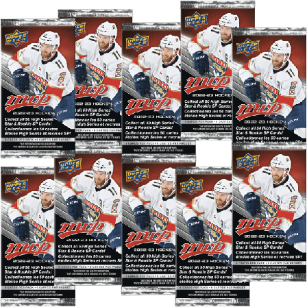 Hockeykort NHL - 10st Paket Upper Deck MVP Retail (Totalt 60 kort)