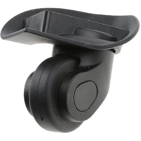 2 Stk. A20 Kuffert Støjsvage Hjul Udskiftningsruller Kompatible med Trolley Sort - Nem Installation -ES[qb]