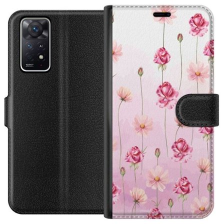 Kompatibel Tegnebogsetui til Xiaomi Redmi Note 11 Pro 5G Rose Petal Whisper
