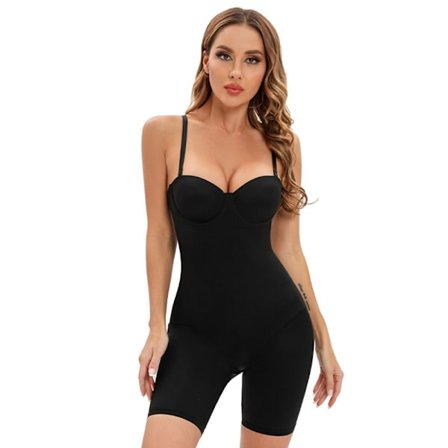 Body Shapewear Slimming Underkläder SVART L black L
