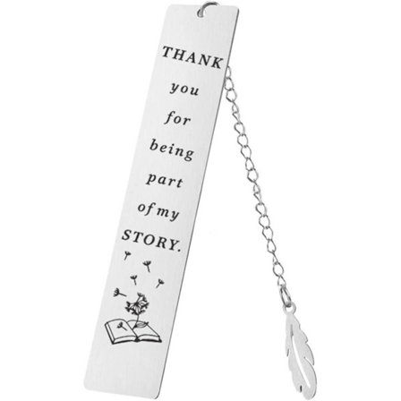 Bokmerke Bokklemme Rustfritt Stål