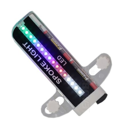 LED Cykelhjul Lampa Vattentät Cykelekrar Lampa 32 Mönster Cykeldäck Lampa Mountainbike Säkerhetsvarningslampa