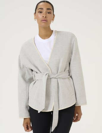 Kaffe Kaulrikke Jacket - Grey - 36