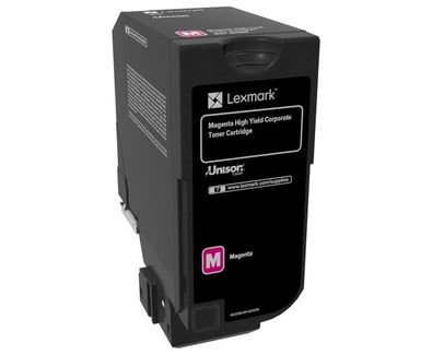 LEXMARK Høy ytelse - magenta - original - tonerpatron - LCCP, LRP, Lexmark Corporate