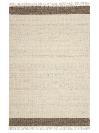Tapis De Laine Alesso Beige/Marron Oeko-Tex