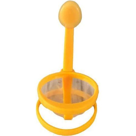 Køkken Køkken Praktisk Æggekoger Plastik Poacher Koger Æg Værktøjer Gul)(1stk