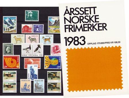 Norge - Årsmappe 1983