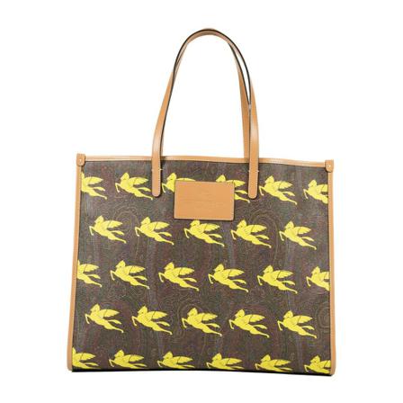 Etro, Tote Bags Bruin, Dames, Maat:ONE Size,polyester