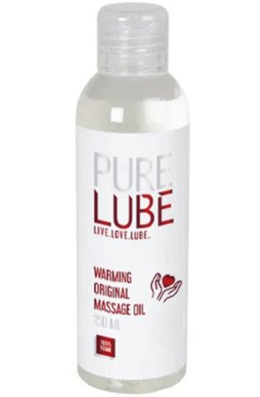Pure Lube Warming Massage Oil 150 ml